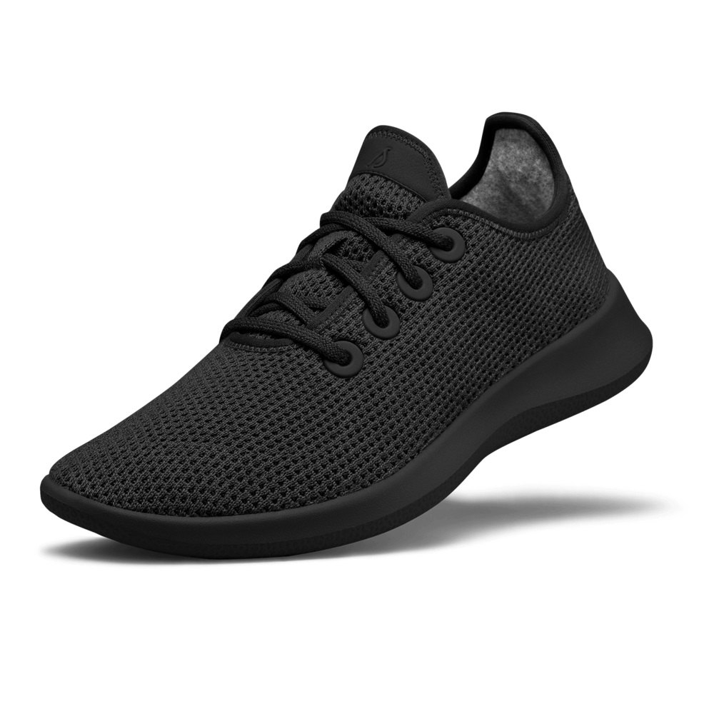 Allbirds Men's Tree Runners - Sneakers Black - IWU684107